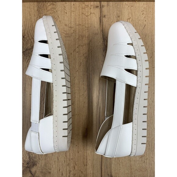 Easy Street Bugsy Slip On Flats Women's Size 11M Egg Shell White 31-7243 - Picture 10 of 15